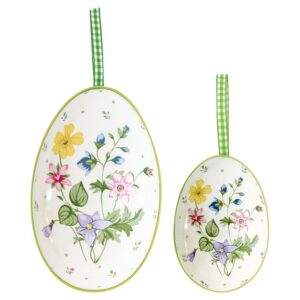 Metall-Ei 2er Set *KAROLINA WHITE* GreenGate