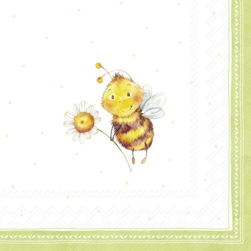 Servietten *SUNNY BEE LIGHT GREEN* IHR