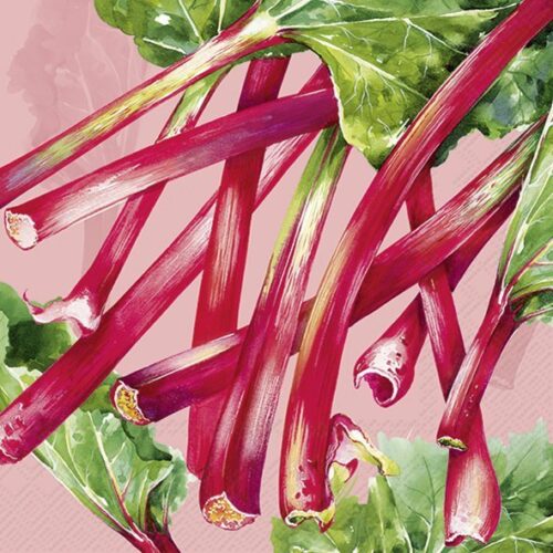 Servietten *RHUBARB ROSE* IHR