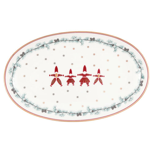 Servierplatte oval *JUANA WHITE* GreenGate