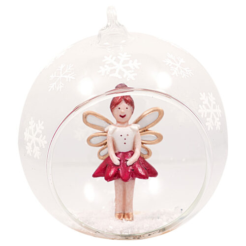 Weihnachtskugel *BALLERINA GOLD INSIDE DECOR * GreenGate