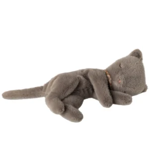 Schlafendes Kätzchen *PLÜSCH GRAU* Maileg