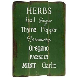 Holzschild *HERBS* IbLaursen